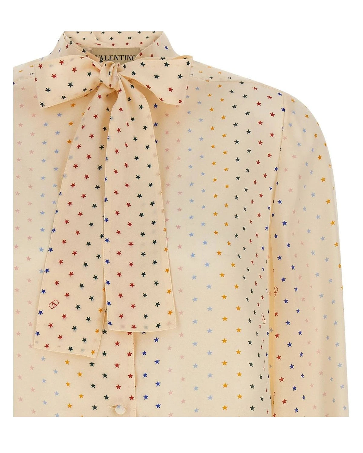 Multicolor Silk Blouse