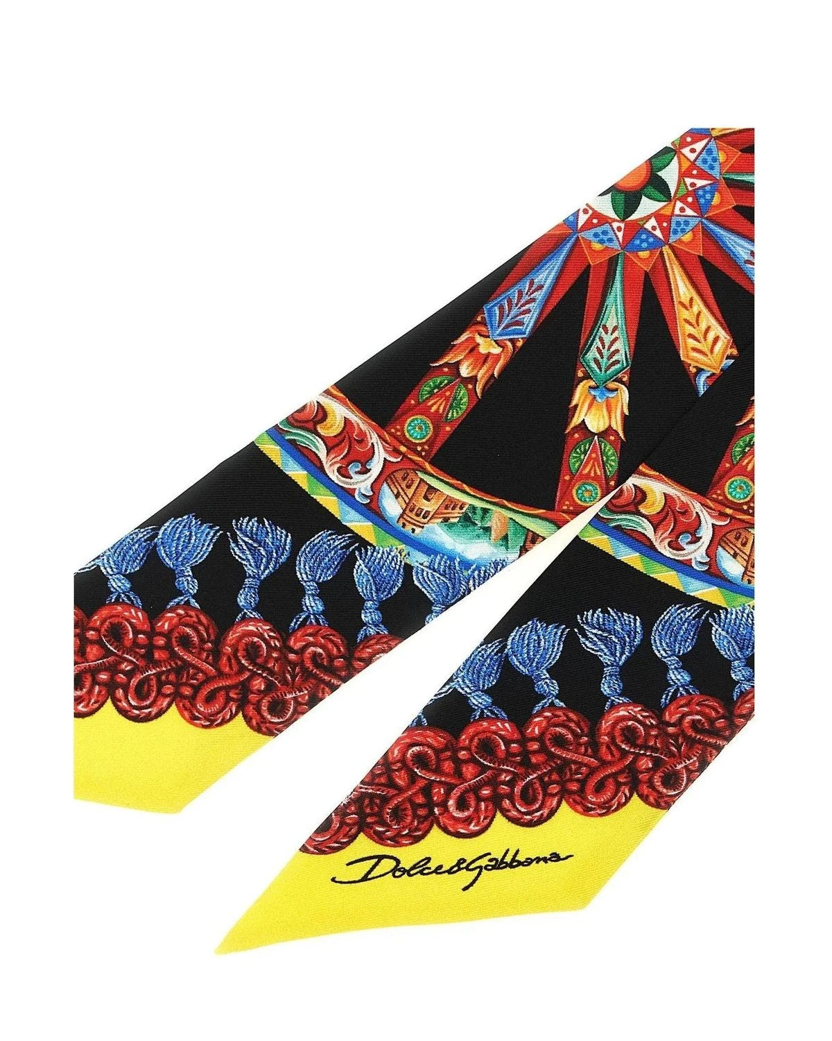 Dolce & Gabbana Scarves & Shawl in multicolor, Silk — view 3