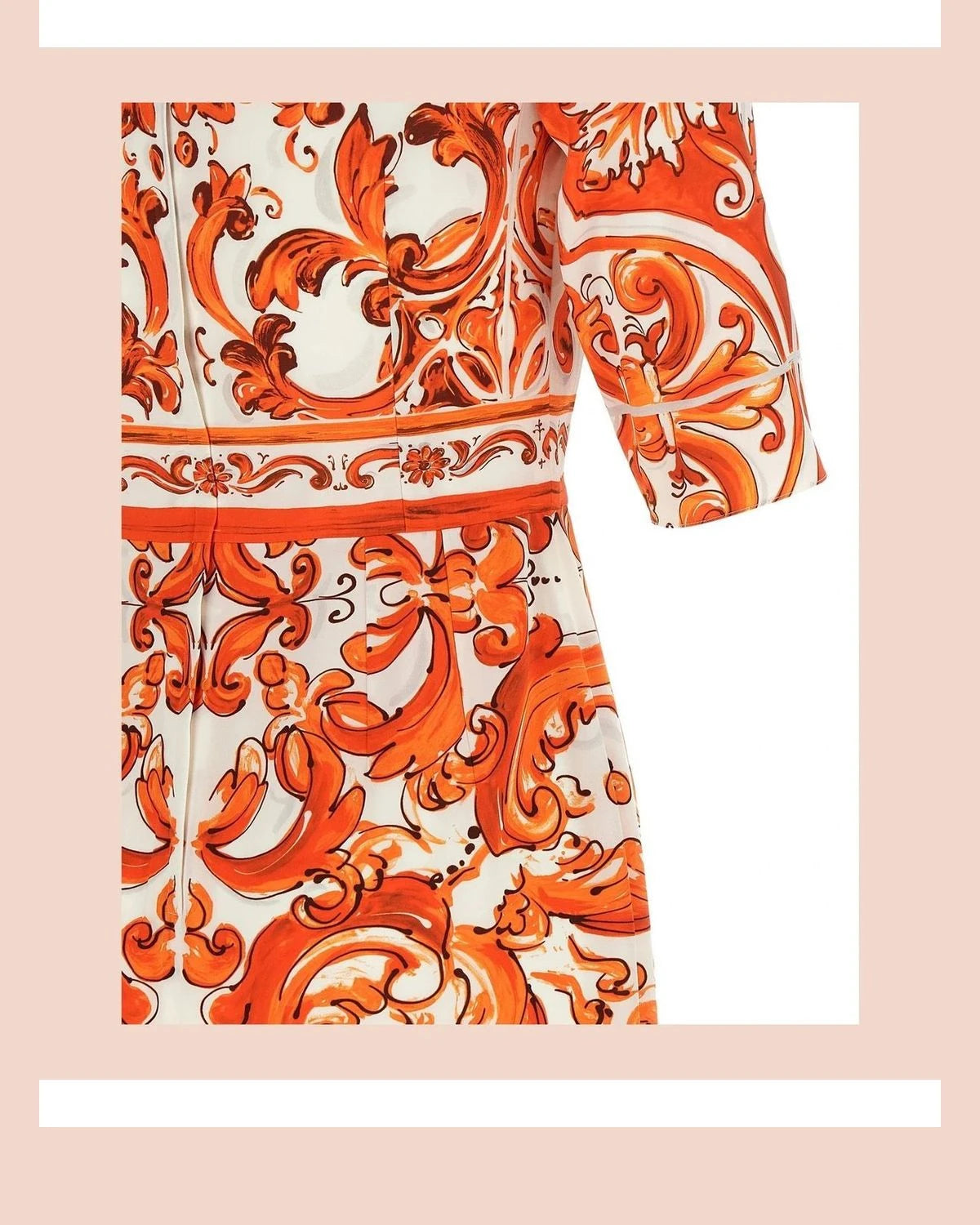 Dolce & Gabbana Dresse in orange, Silk — view 4