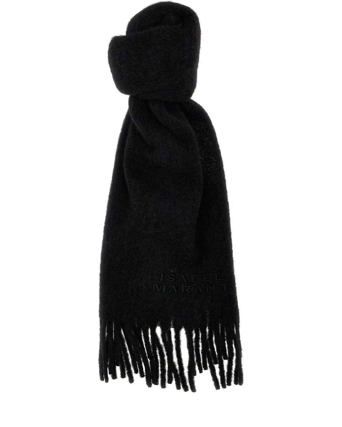 Isabel Marant Scarves & Shawl in black, Alpaca