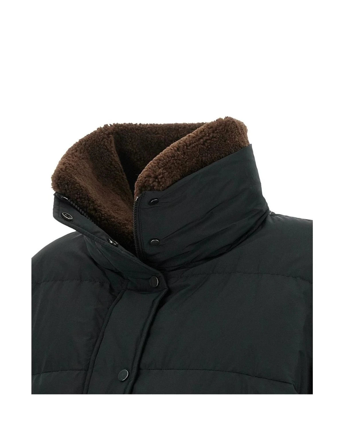 Brunello Cucinelli Puffer Jacket in black, Cotton โ view 4