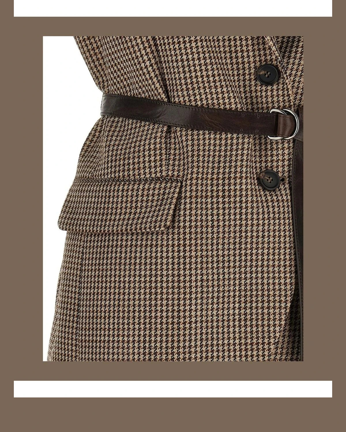 Brunello Cucinelli Bolero Jacket in beige — view 4