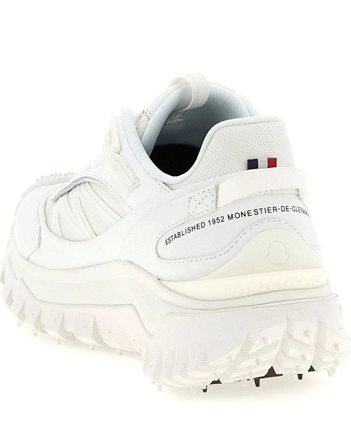 Moncler Athletic Shoes in white, Polyamide — view 3