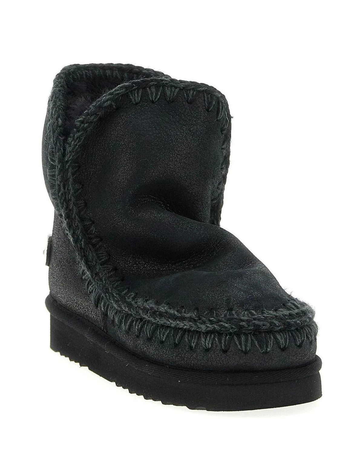 Mou Boots in black, Sheep Leather — view 2