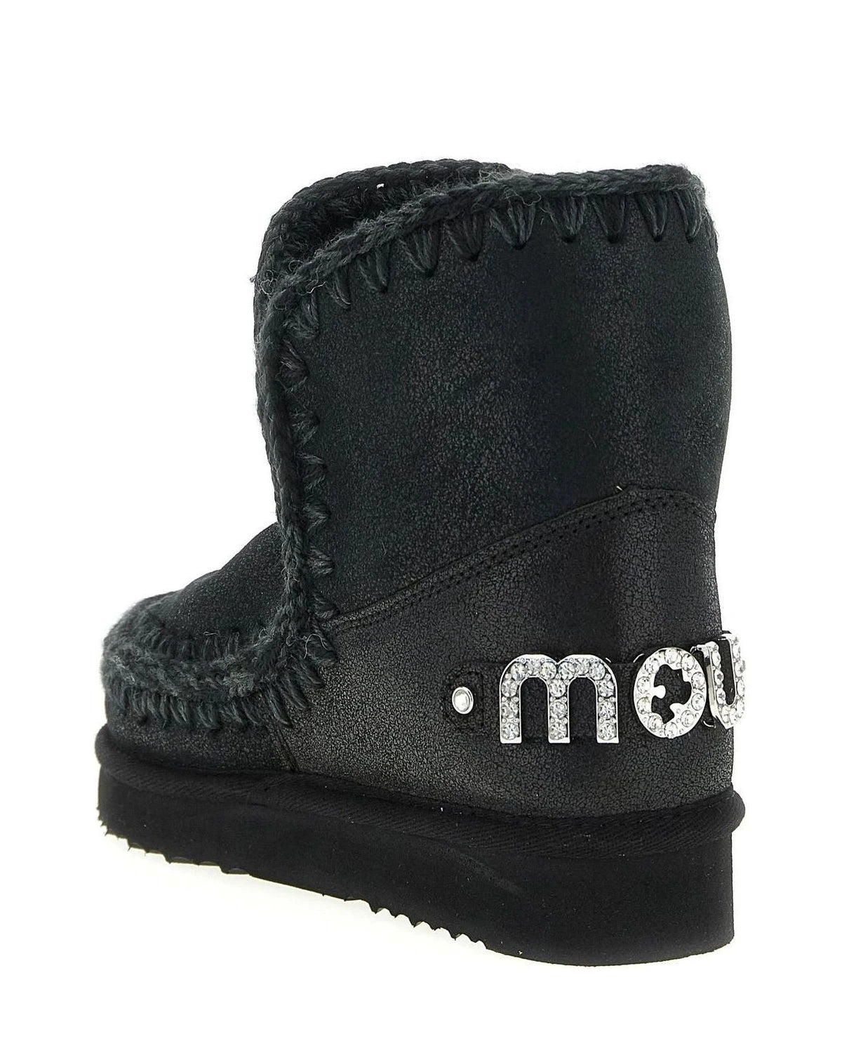 Mou Boots in black, Sheep Leather — view 3