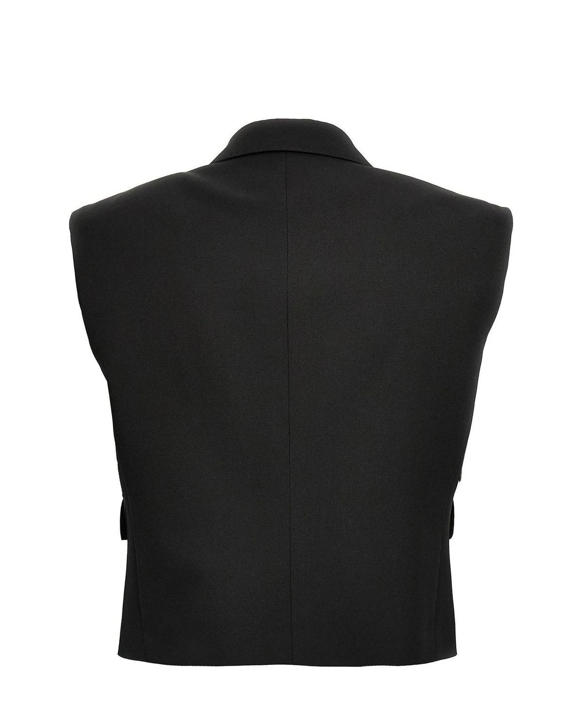 Dolce & Gabbana Bolero Jacket in black, Silk — view 2
