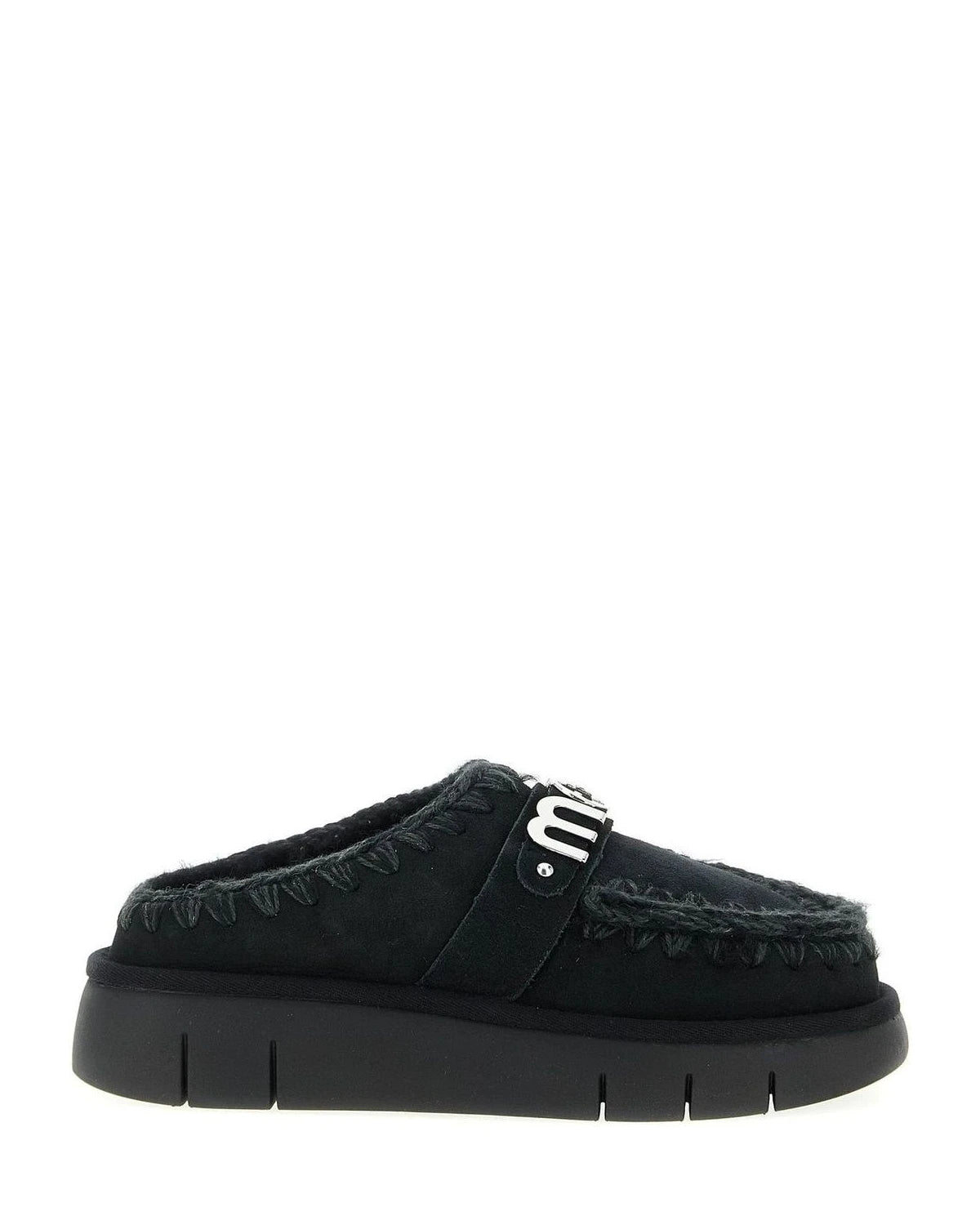 Mou Slippers in black