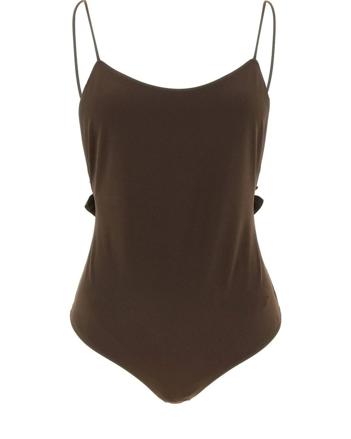 Jacquemus One-Piece Swimsuit in brown, Polyamide