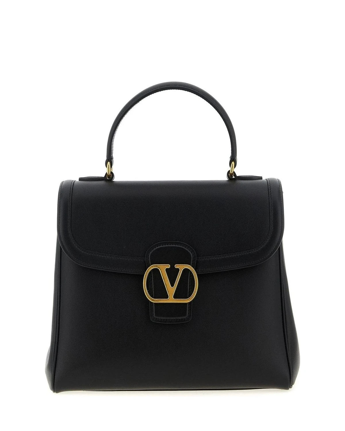 Valentino Garavani Satchel Bag in black, Calfskin Leather