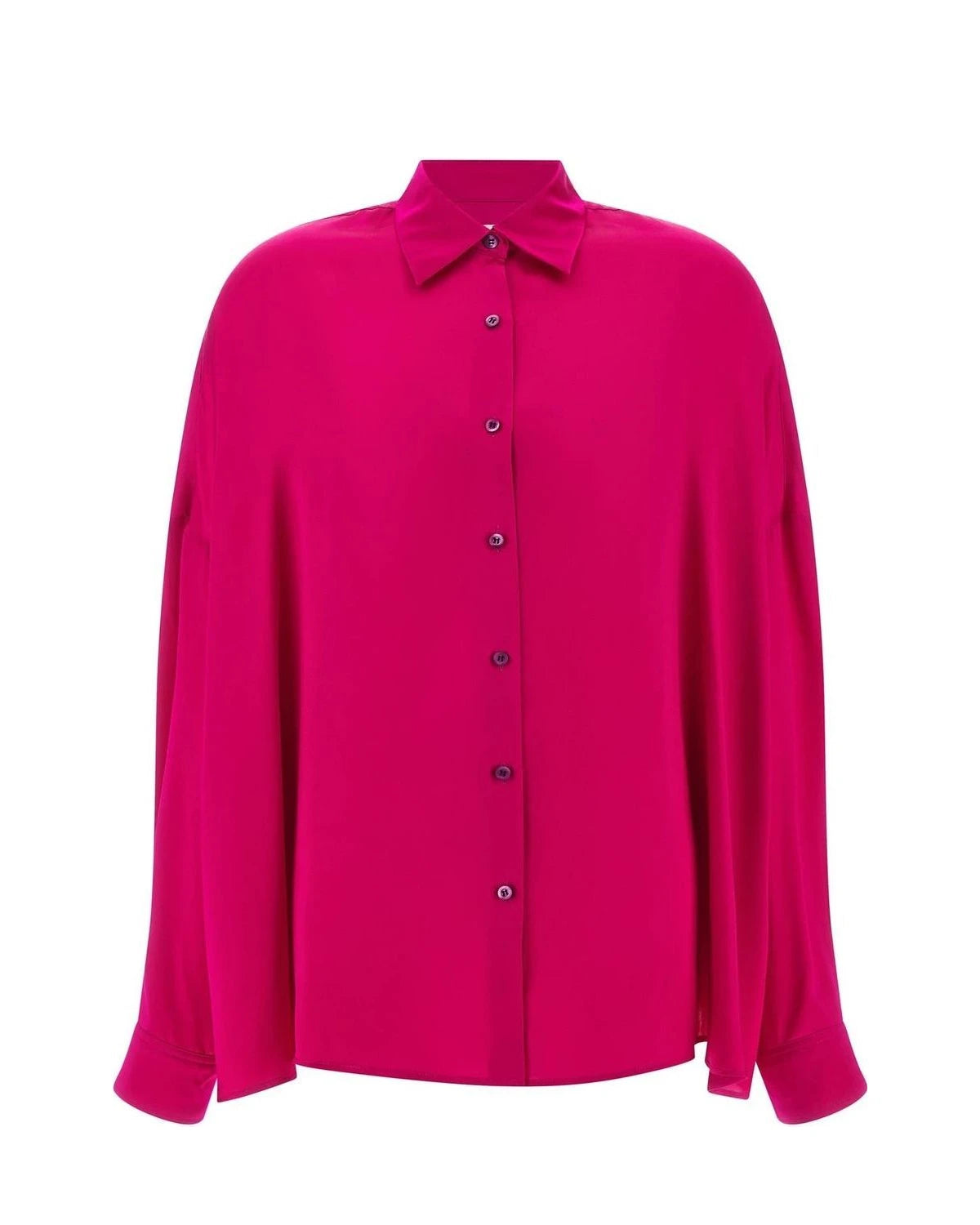 Dries Van Noten Dress Shirt in pink, Silk