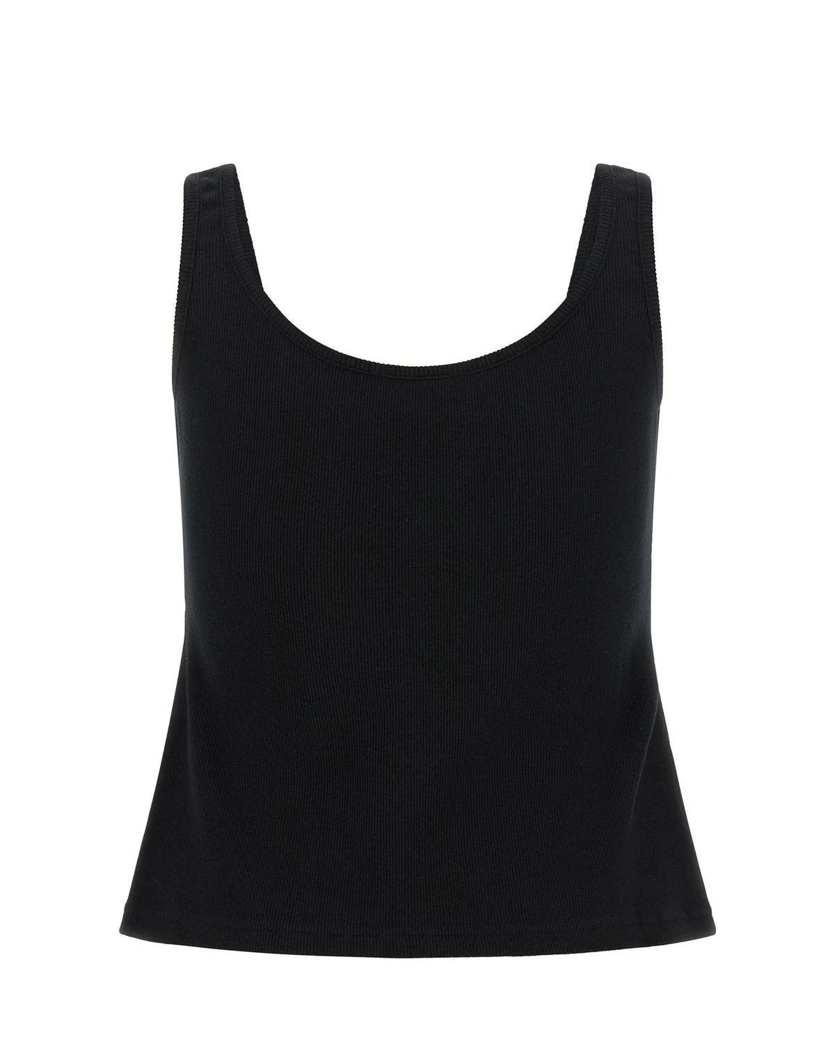 Off-White Tank Top in black, Cotton — view 2