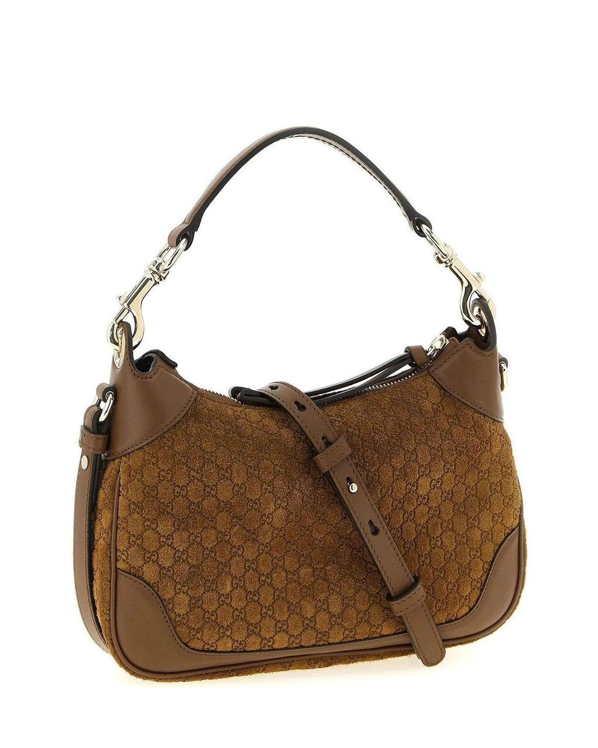 Gucci Shoulder Bag in brown, Calfskin Leather — view 2