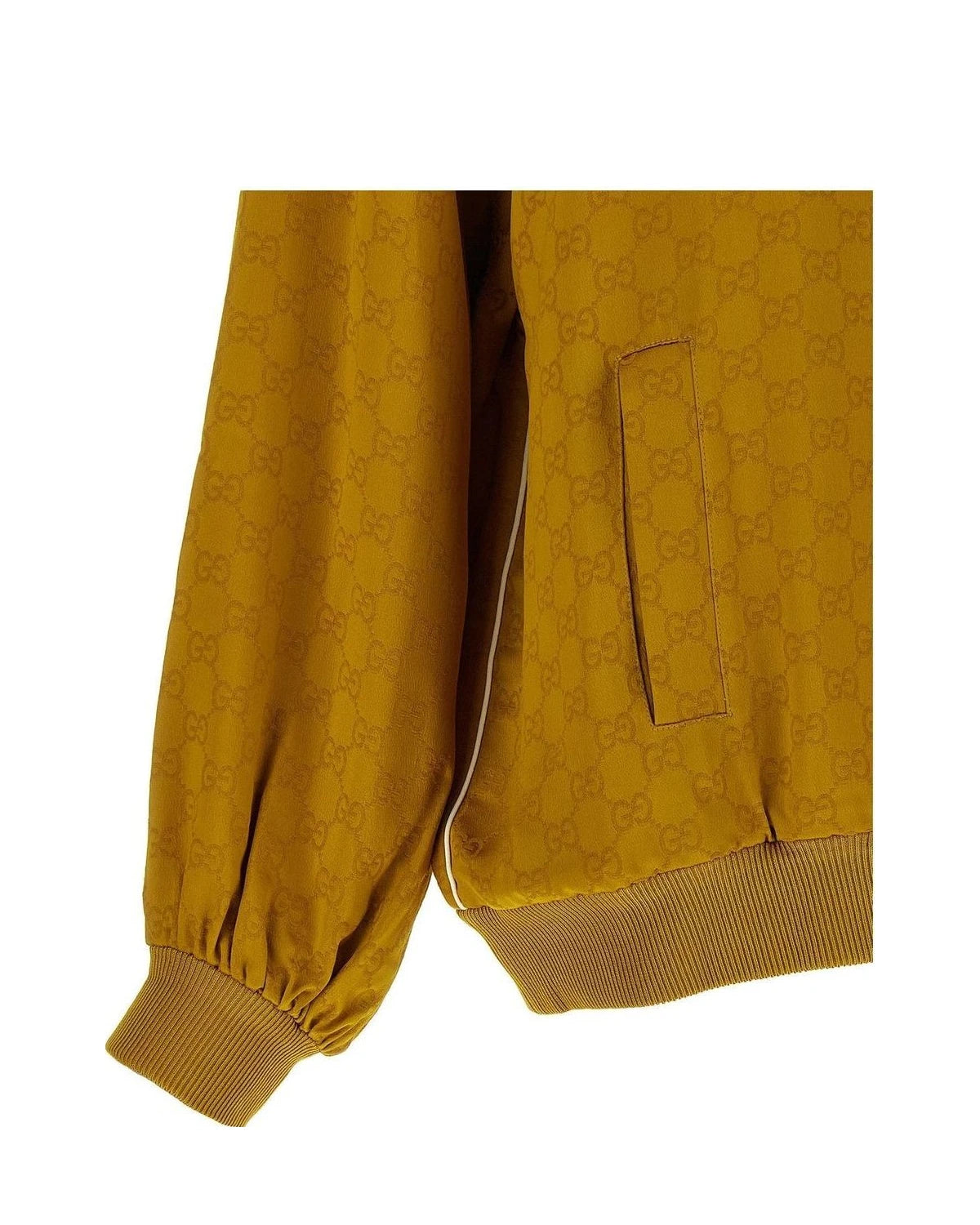 Gucci Sweater in yellow, Viscose — view 4
