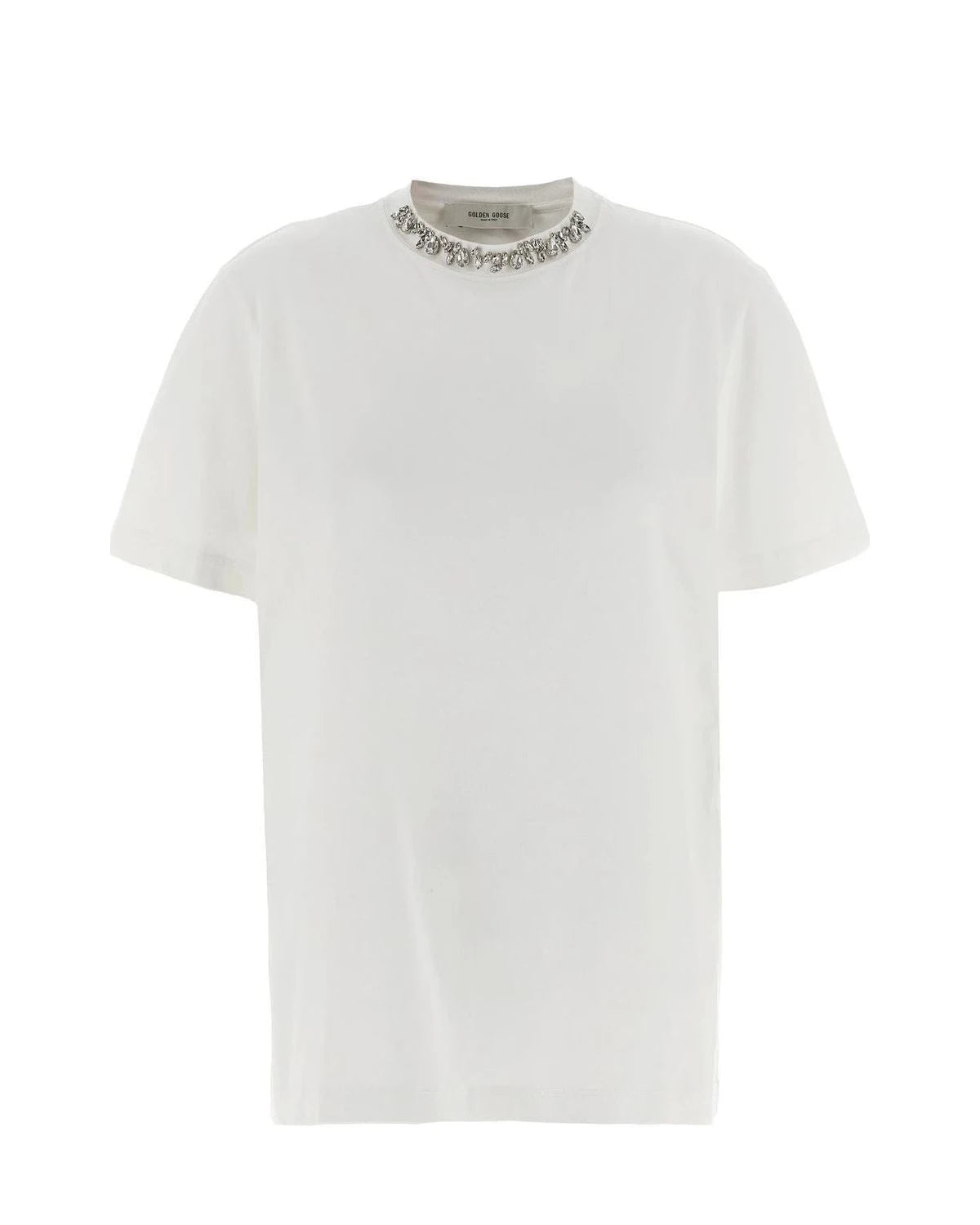 Golden Goose T-Shirt in white, Cotton