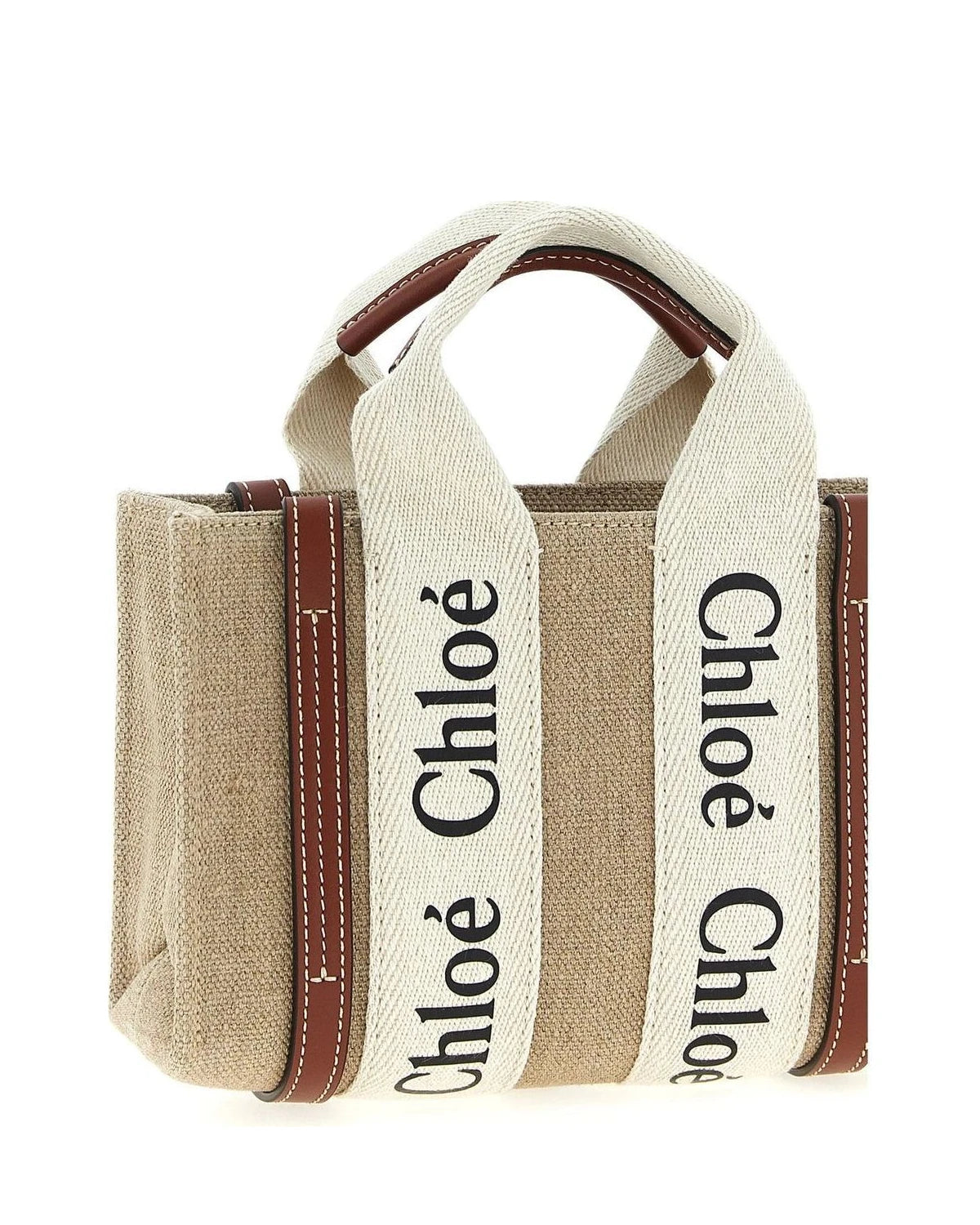 Chloé Tote Bag in multicolor, Calfskin Leather — view 3