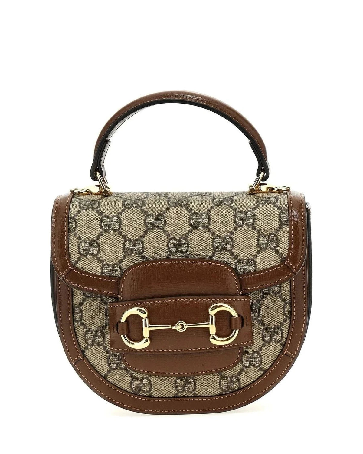 Gucci Satchel Bag in brown, Polyurethane