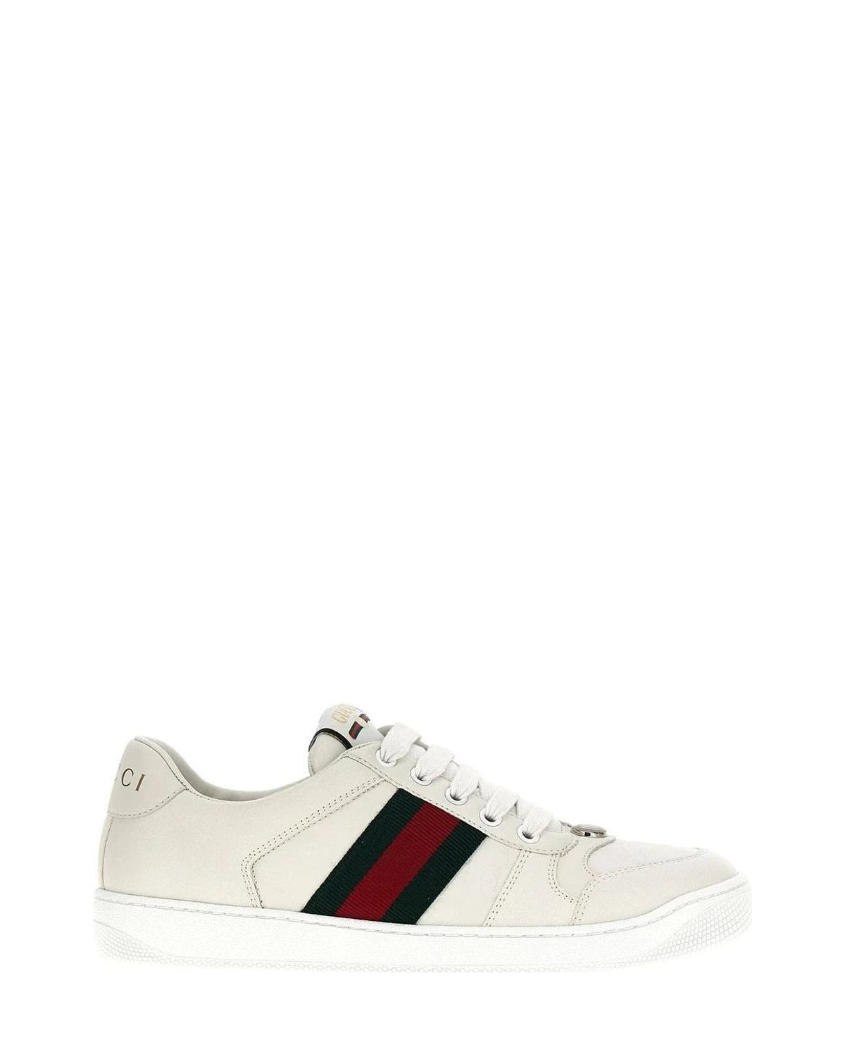 Gucci Sneakers in white, Lamb Leather