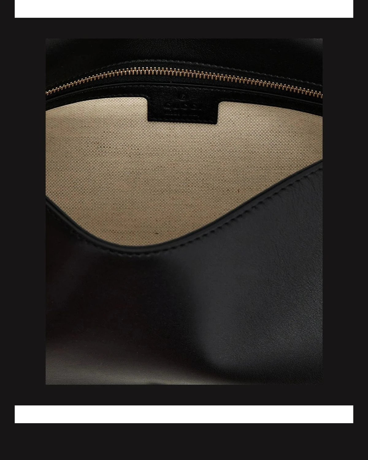 Gucci Baguette Handbag in black, Calfskin Leather — view 4