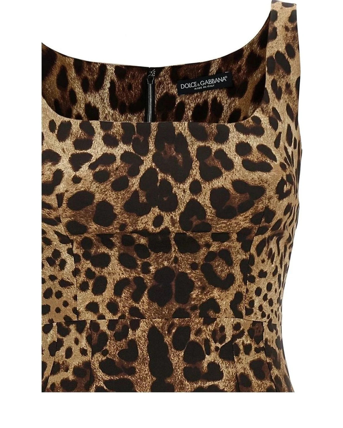 Dolce & Gabbana Dresse in brown, Silk — view 3