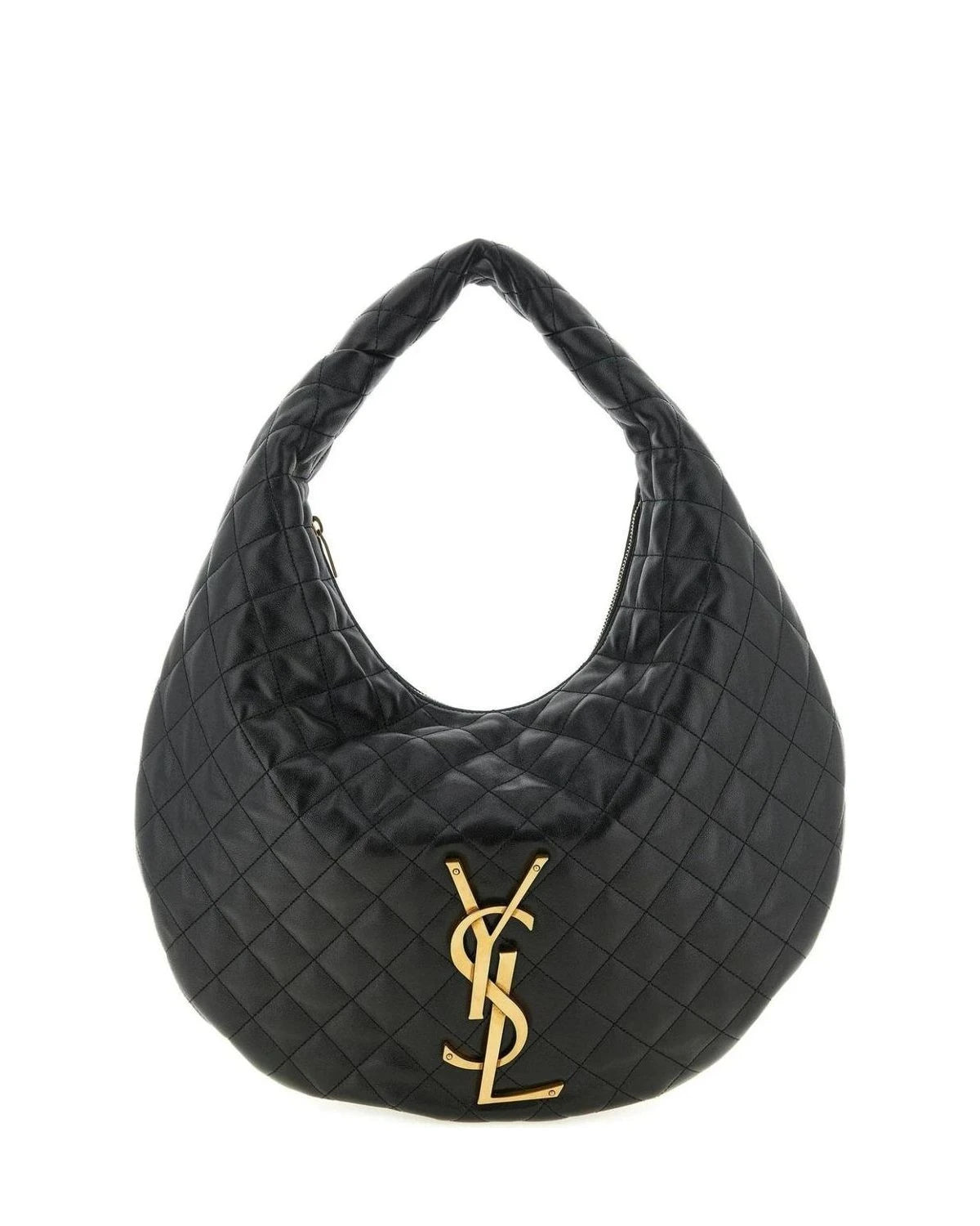 Saint Laurent Shoulder Bag in black, Lamb Leather