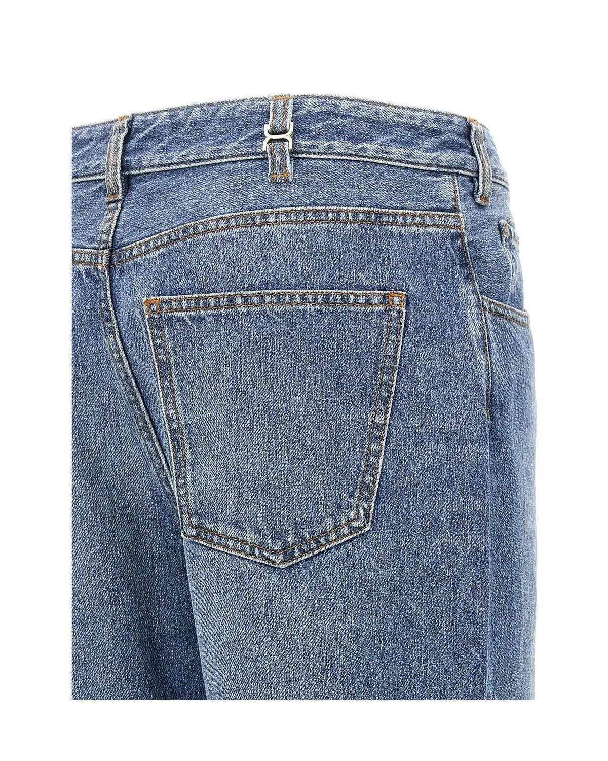 Chloé Jean in blue, Cotton — view 4