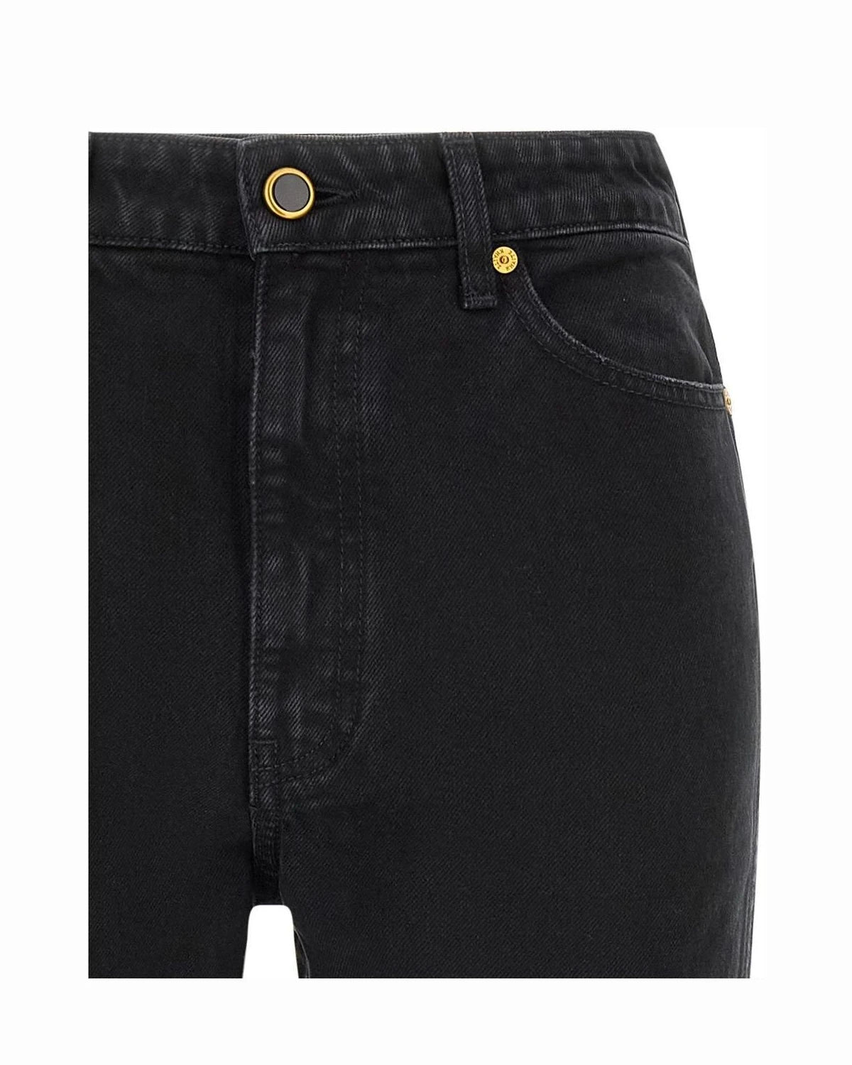 Khaite Jean in black, Cotton — view 3
