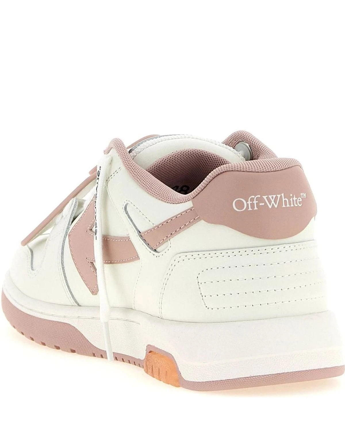 Off-White Sneakers in pink, Leather โ view 4