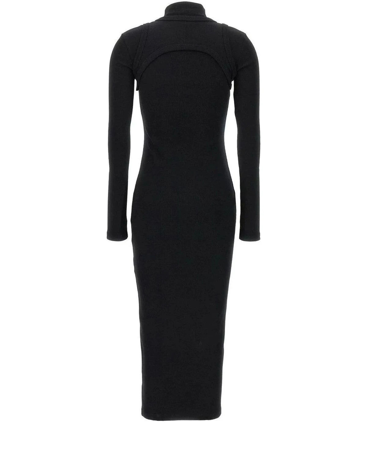 Off-White Dresse in black, Cotton — view 2