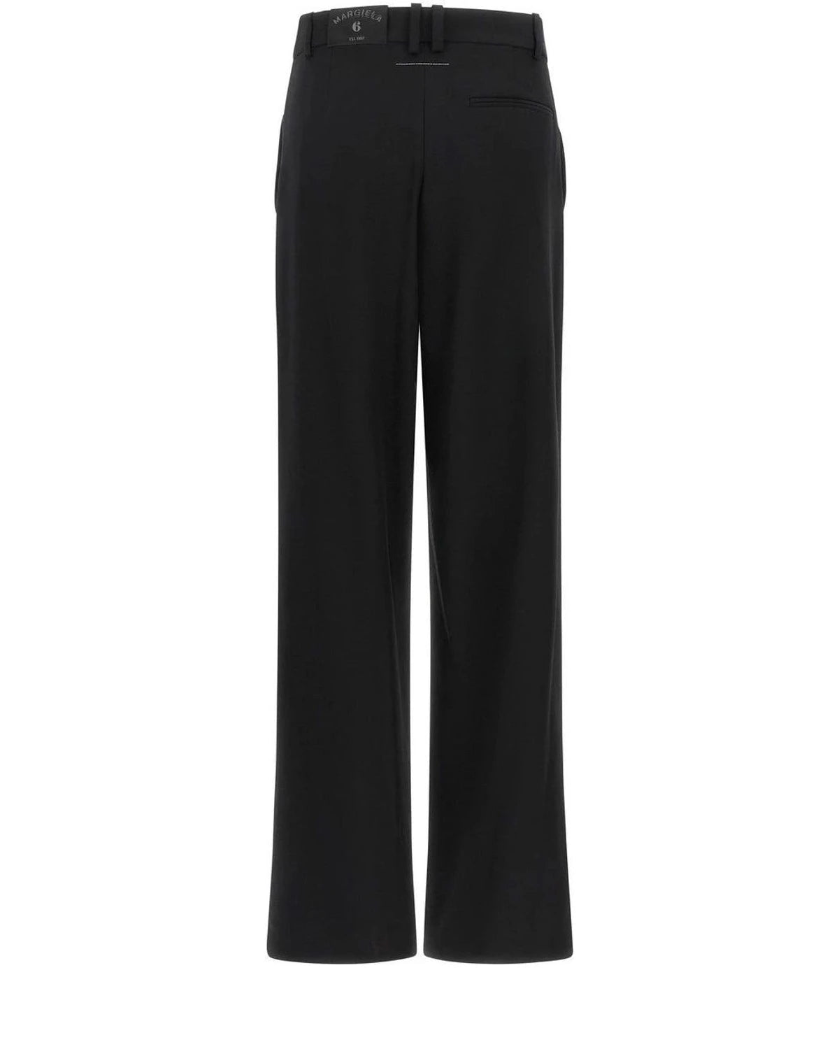 MM6 Maison Margiela Trouser in black, Polyester — view 2