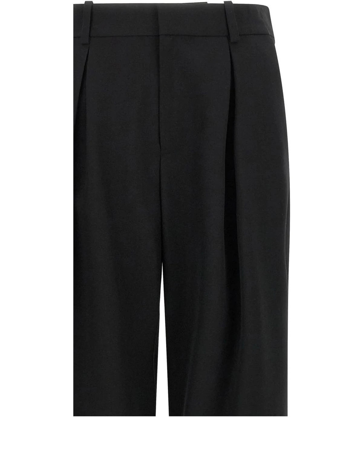 MM6 Maison Margiela Trouser in black, Polyester — view 3