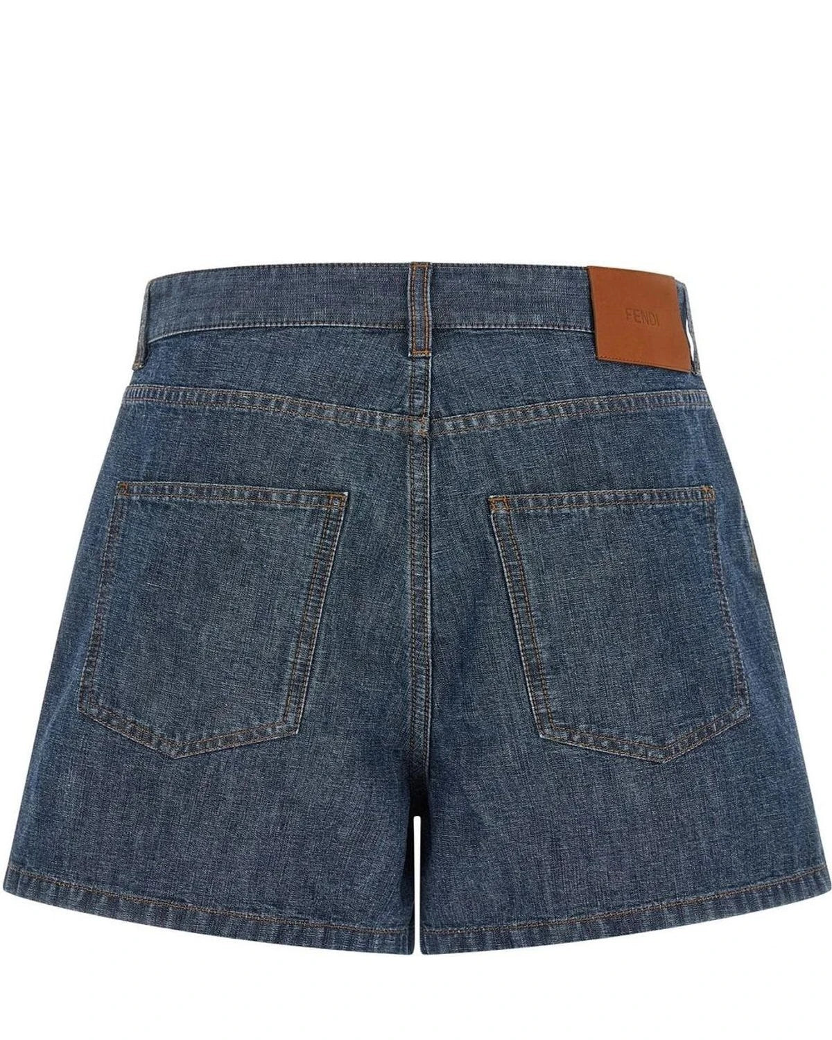 Fendi Denim Short in blue, Cotton β view 2