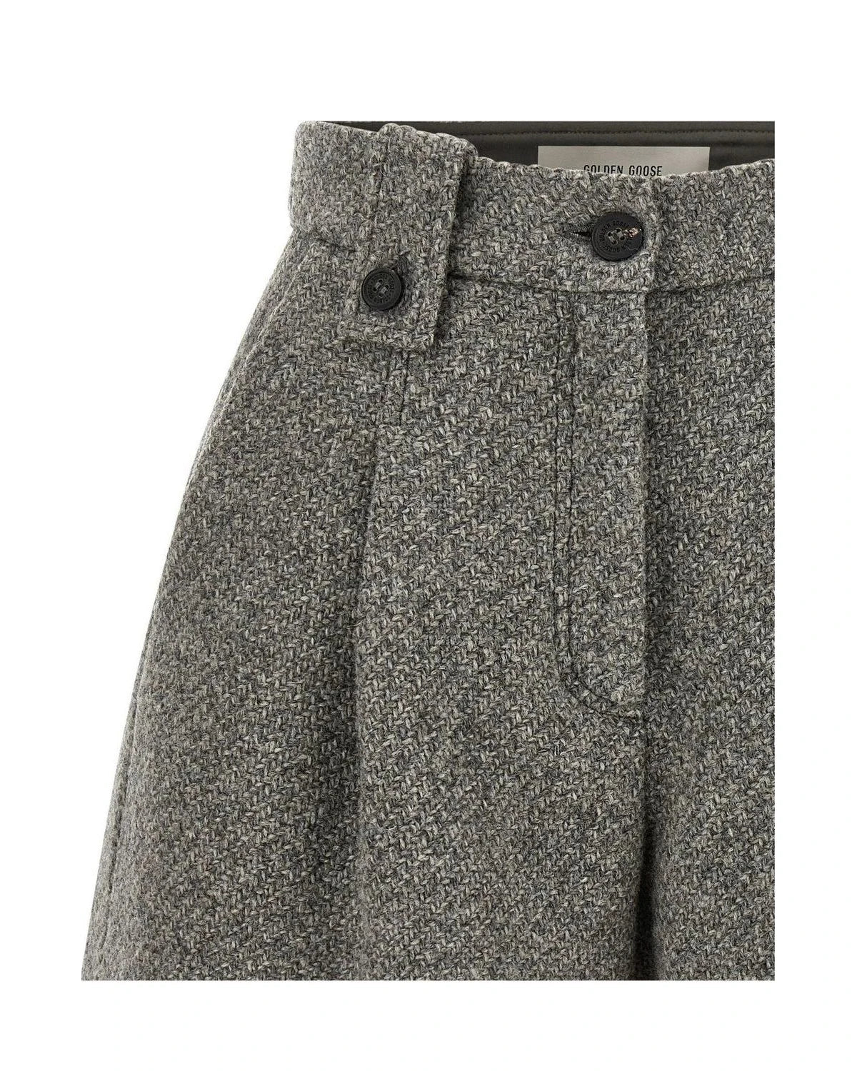 Golden Goose Bermuda in gray, Virgin Wool — view 3