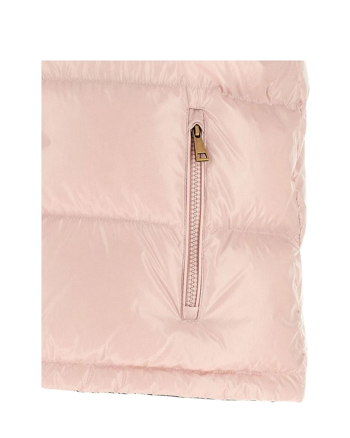 Moncler Vest in pink, Polyamide — view 5