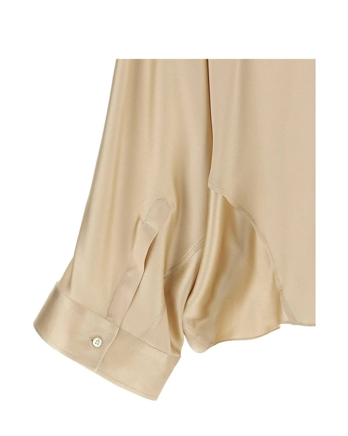 Brunello Cucinelli Blouse in beige, Silk — view 4