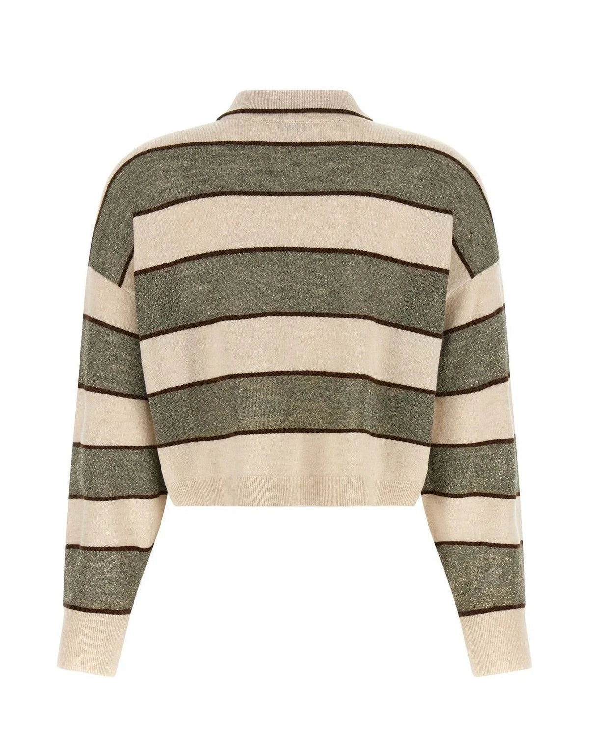 Brunello Cucinelli Polo in multicolor, Virgin Wool — view 2