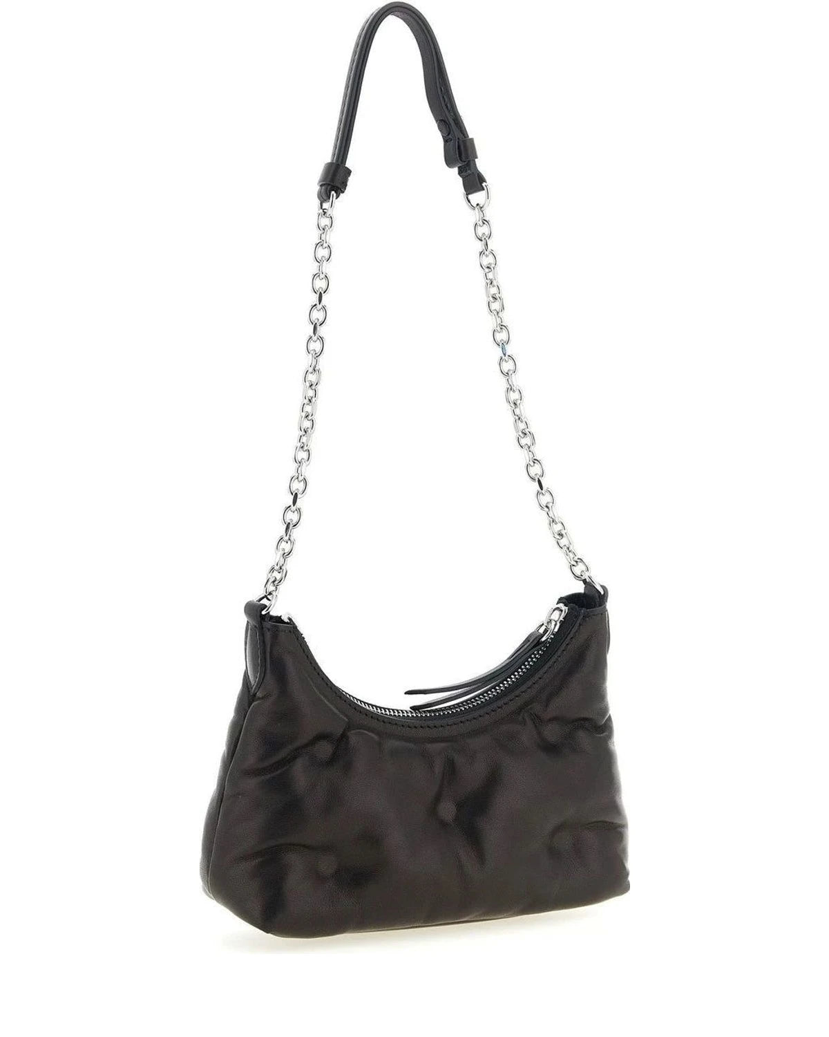 Maison Margiela Cross Body Bag in black, Lamb Leather — view 2