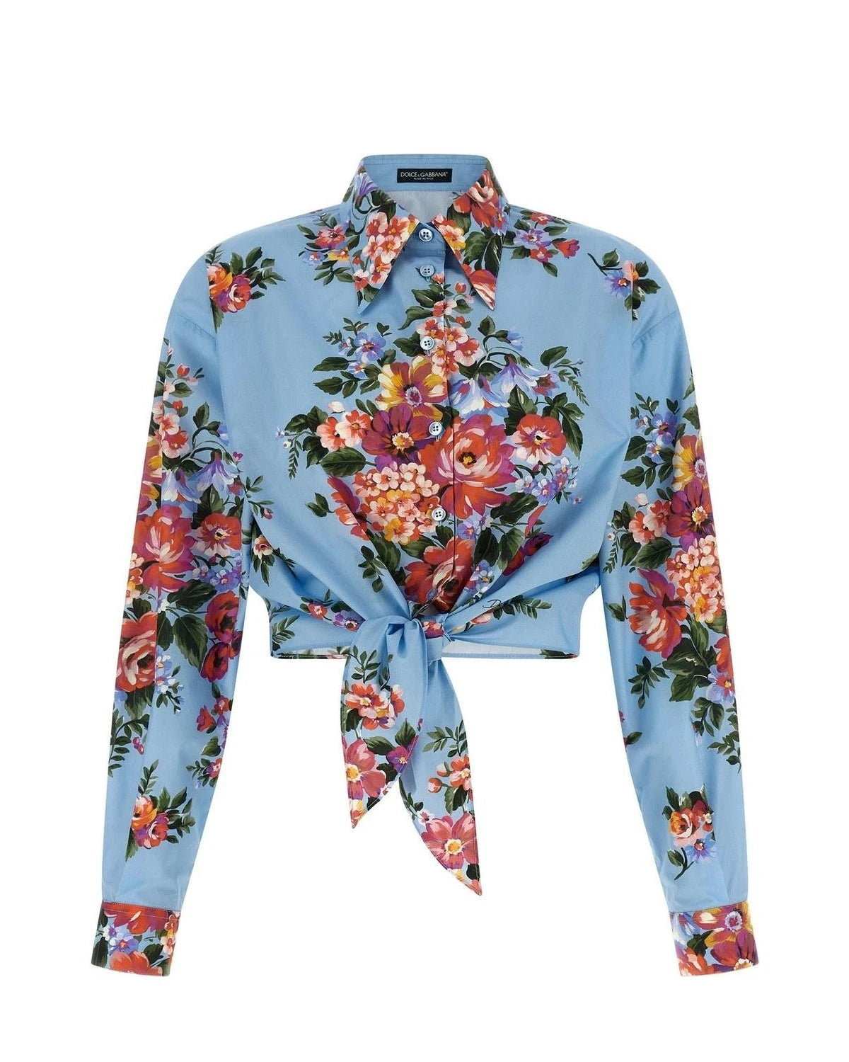 Dolce & Gabbana Blouse in blue, Cotton