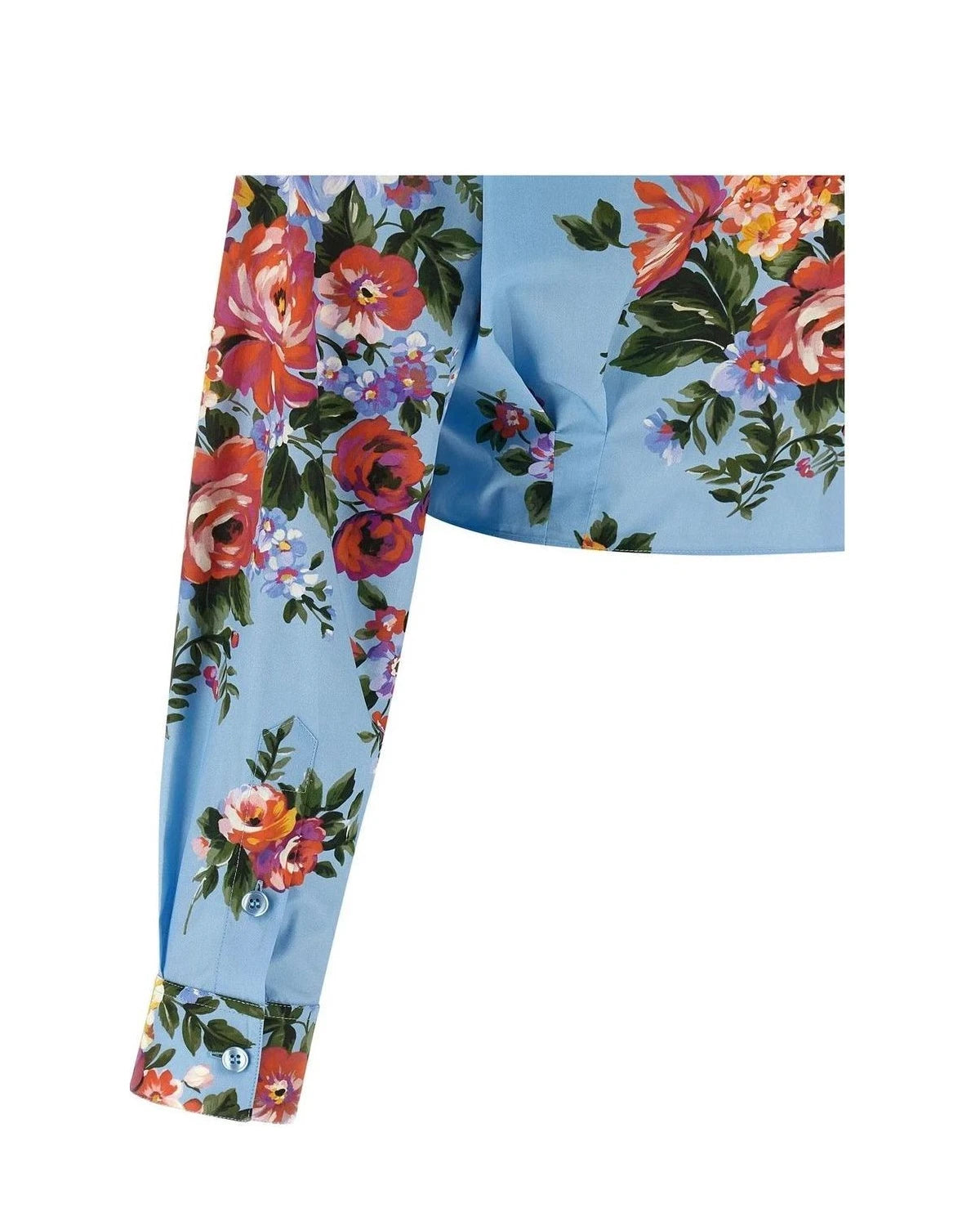Dolce & Gabbana Blouse in blue, Cotton — view 4
