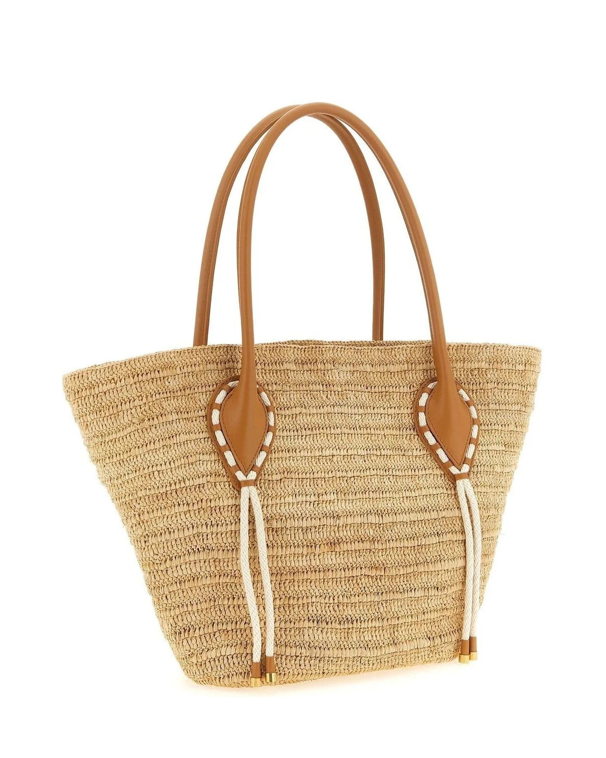 Christian Louboutin Tote Bag in beige, Raffia — view 2