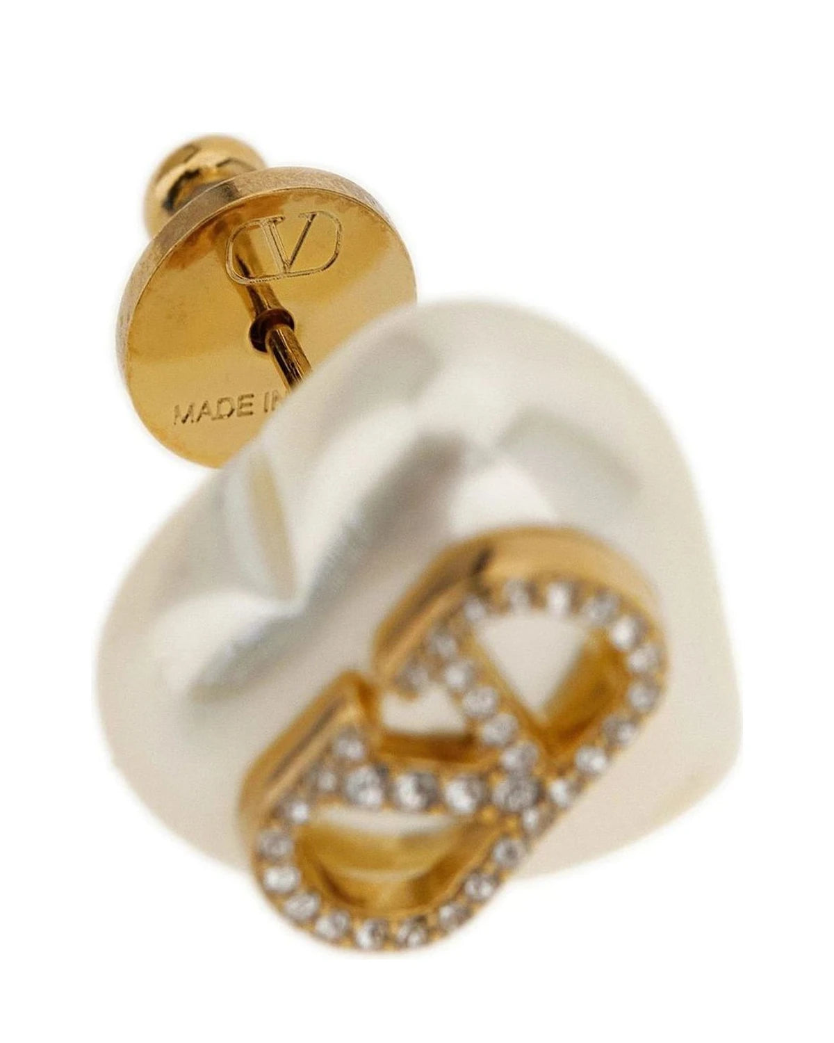 Valentino Garavani Earring in gold, Brass — view 3