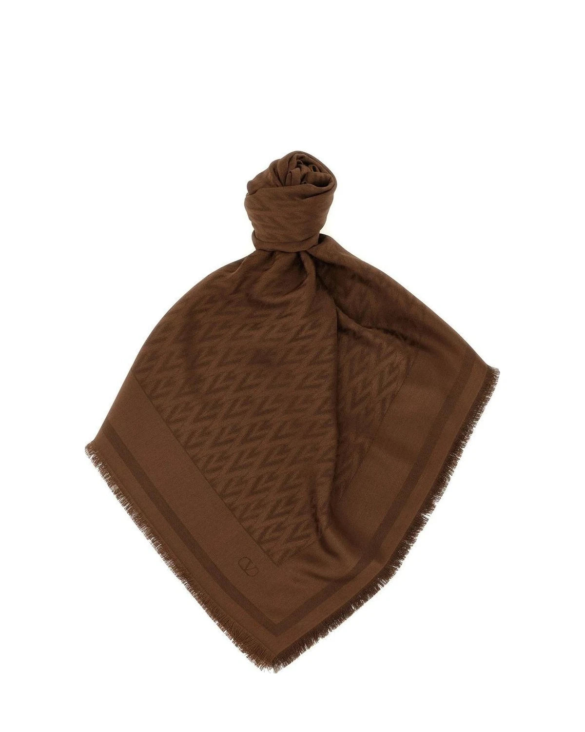 Valentino Garavani Scarves & Shawl in brown, Silk