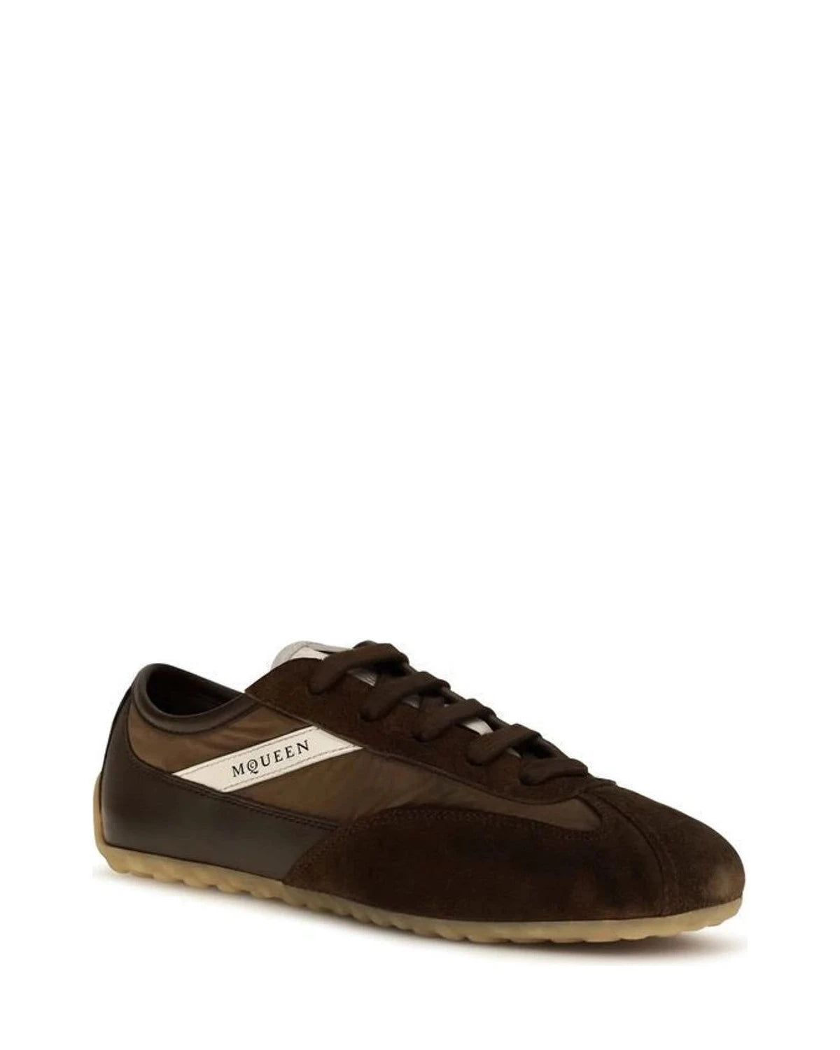 Alexander McQueen Sneakers in brown, Suede — view 2