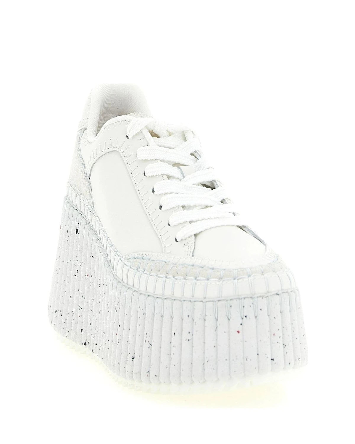 Chloé Wedges in white, Polyester — view 2