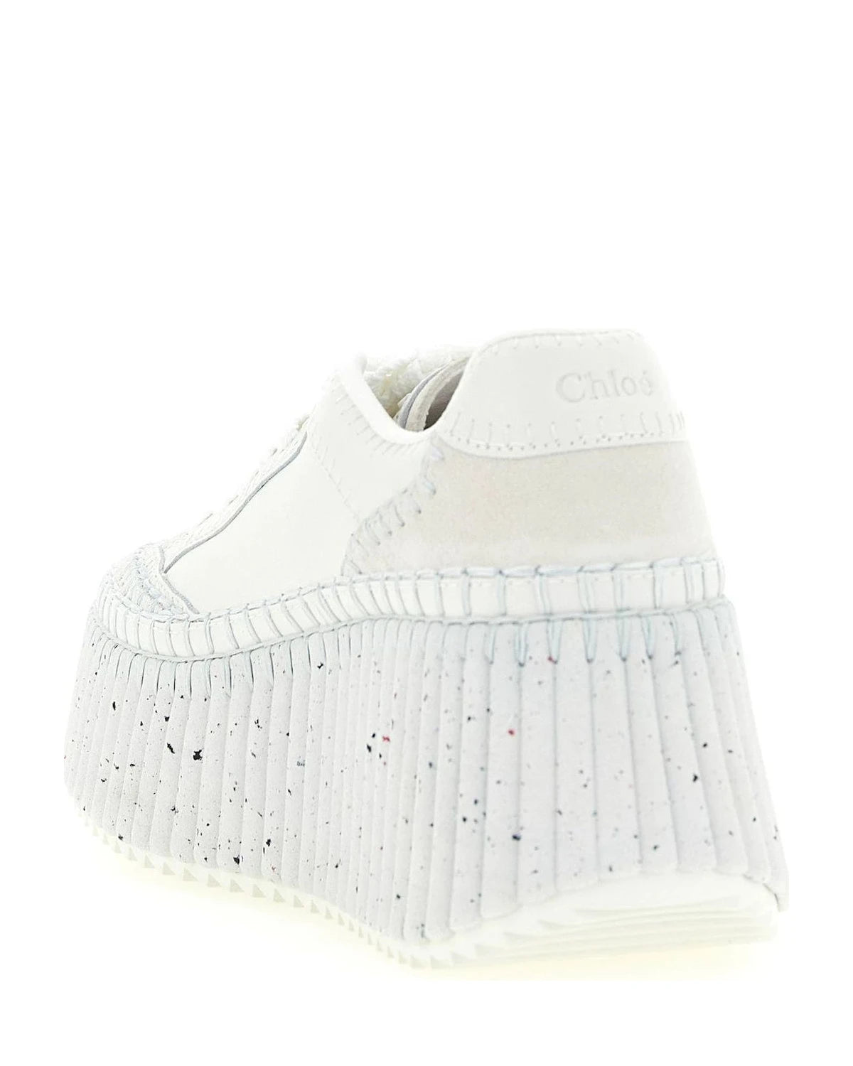 Chloé Wedges in white, Polyester — view 3