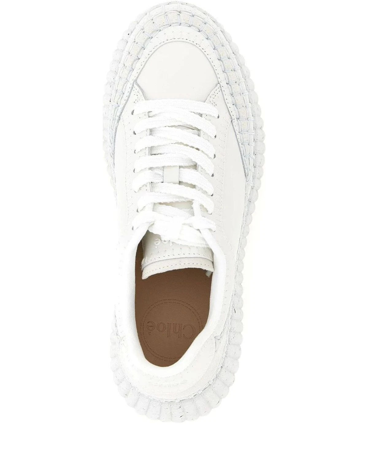Chloé Wedges in white, Polyester — view 4