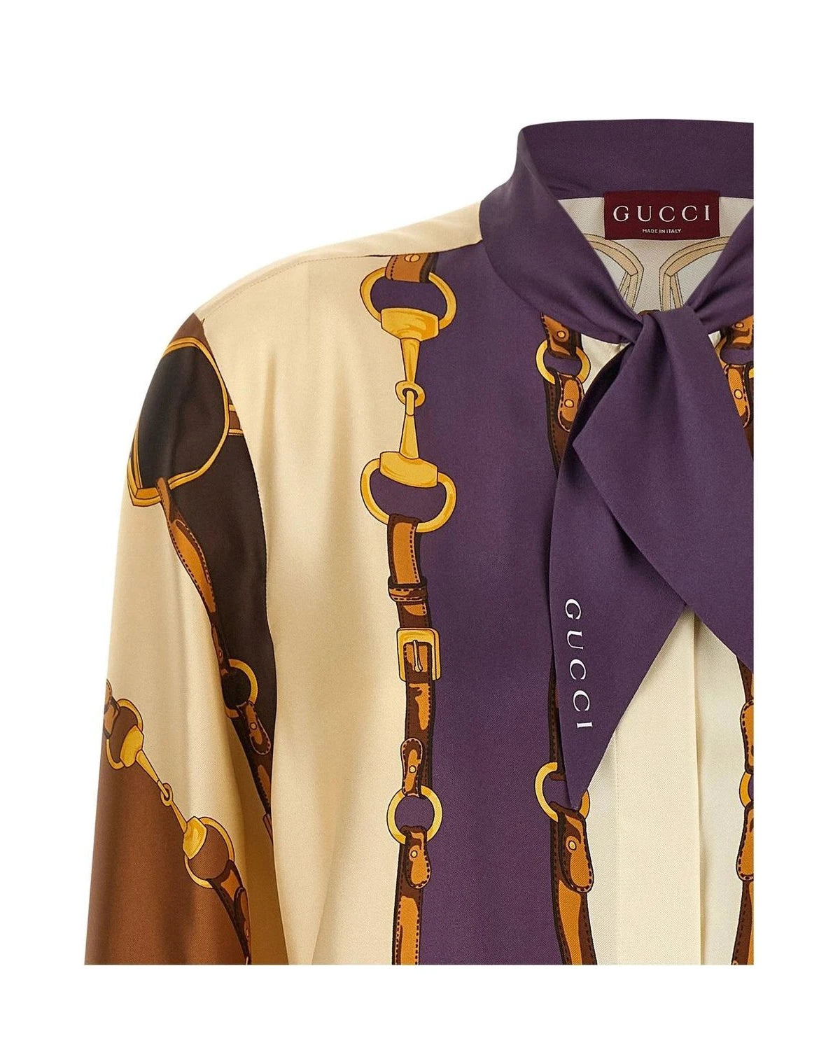 Gucci Blouse in multicolor, Silk — view 3