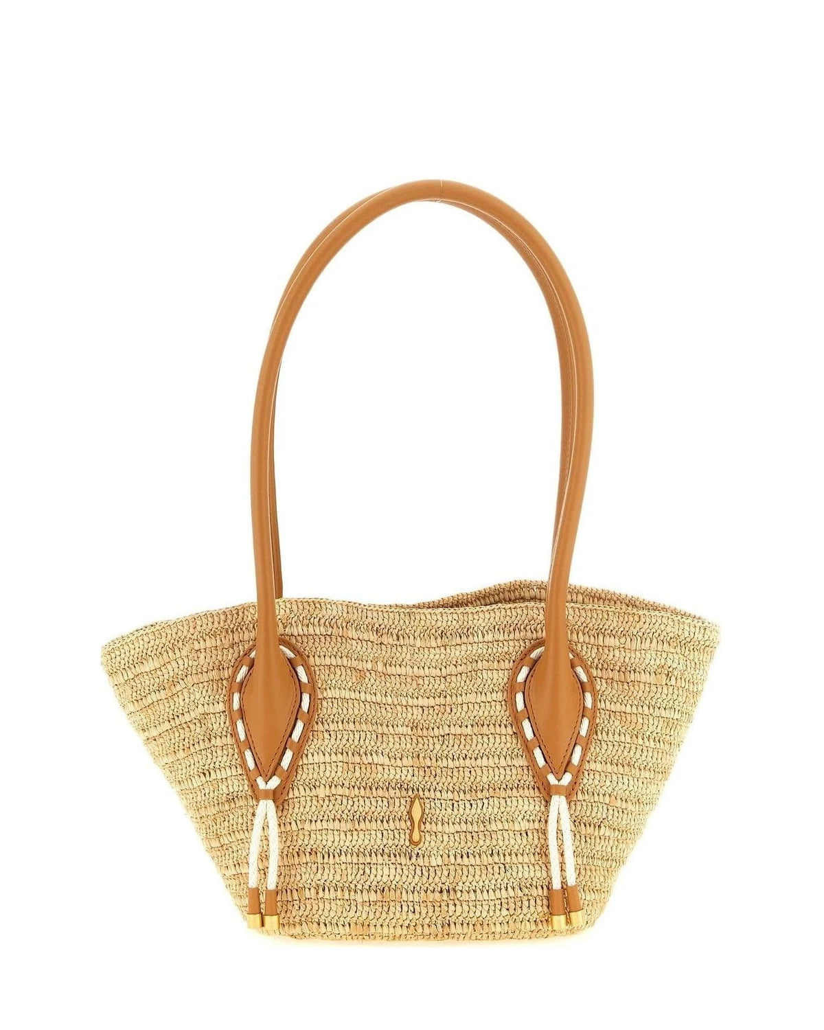 Christian Louboutin Tote Bag in beige, Raffia