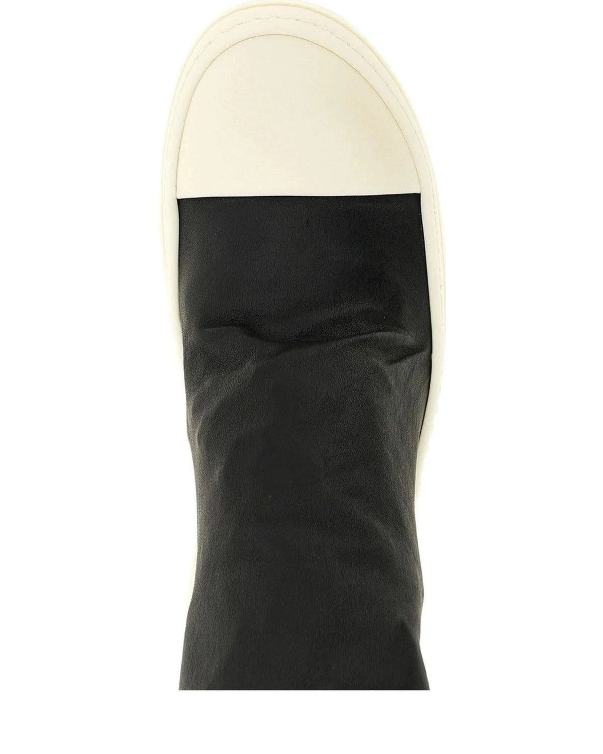 Rick Owens Knee High Boots in black, Leather β view 4