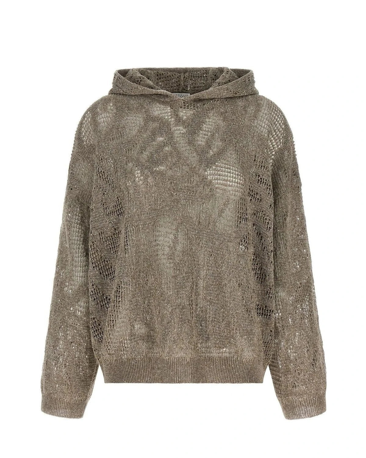 Brunello Cucinelli Sweater in brown, Linen