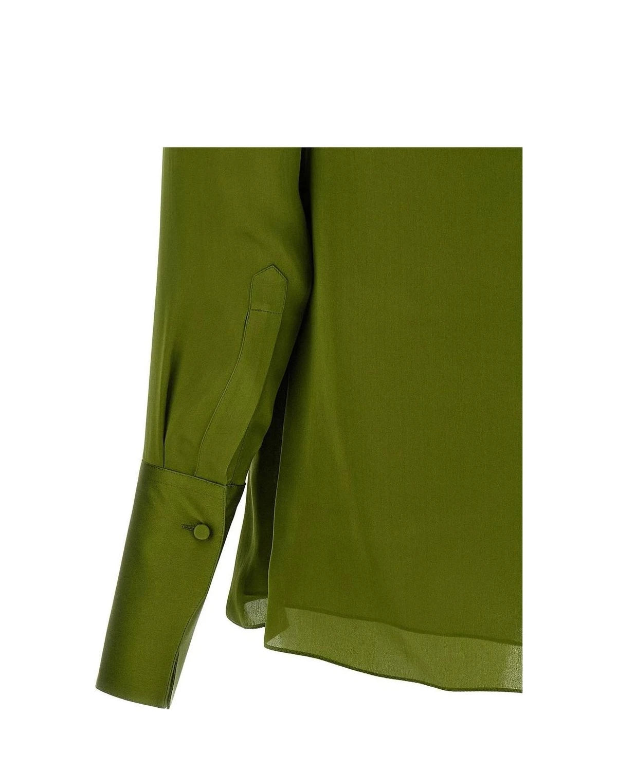 Tom Ford Blouse in green, Silk — view 4